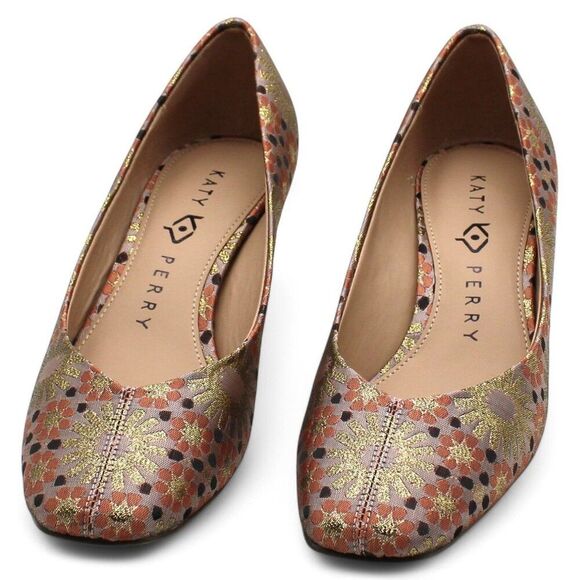 The Laterr Pump Heel in Butterscotch Multi | Size: 5.5 | Katy Perry Collections - Picture 3 of 10